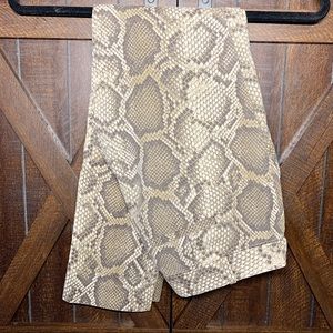 MICHAEL Michael Kors Snakeskin Crops Size 2P